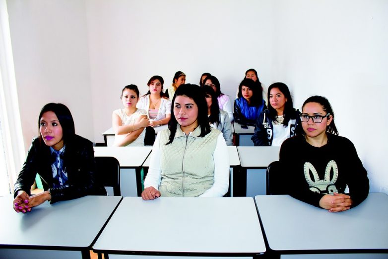 students in classroom